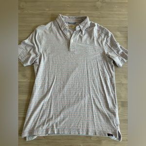 Men’s FAHERTY short sleeve polo striped shirt